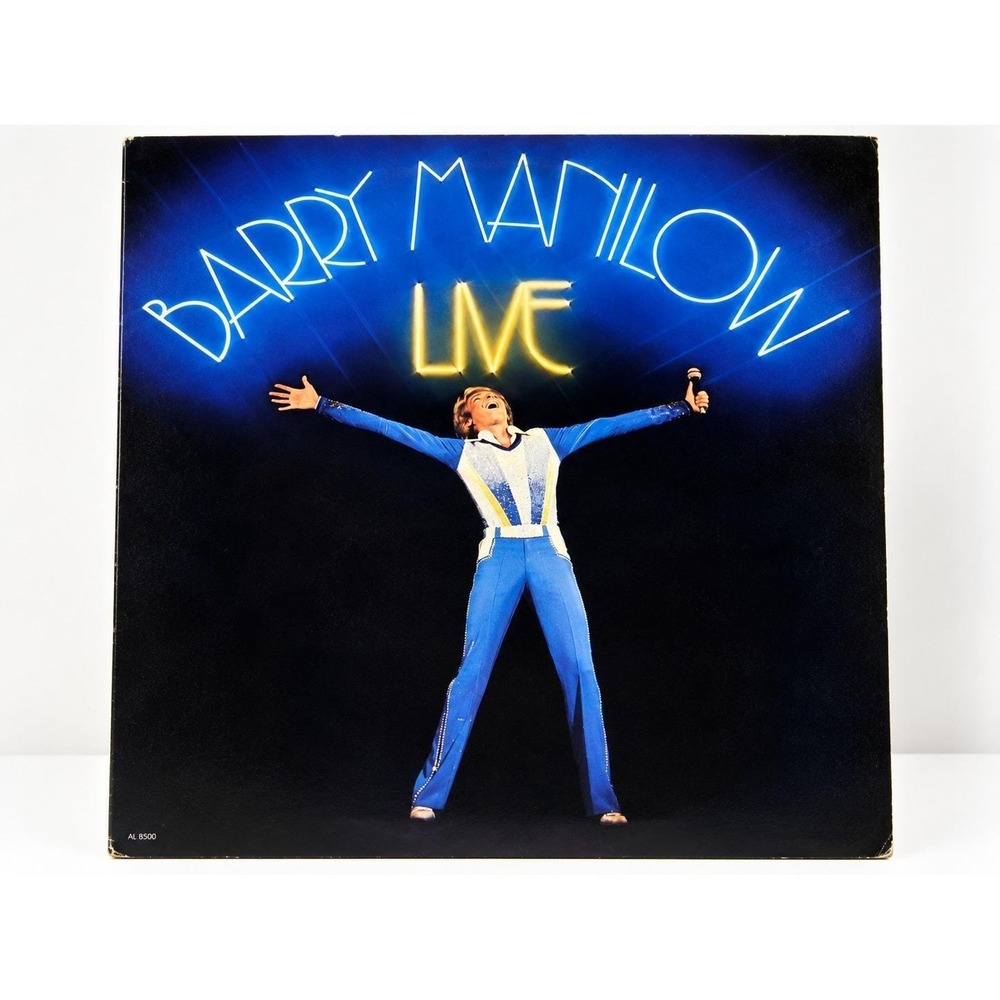 Barry Manilow Live 2 LP Vinyl Record 1977 Arista AL 8500 Gatefold 33 RPM